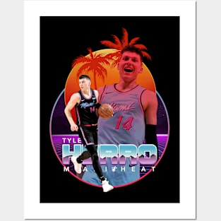 Tyler Herro vice night Posters and Art